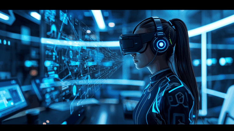 Interaksi sosial dalam dunia game virtual futuristik