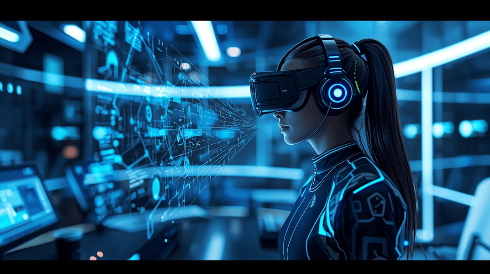 Interaksi sosial dalam dunia game virtual futuristik