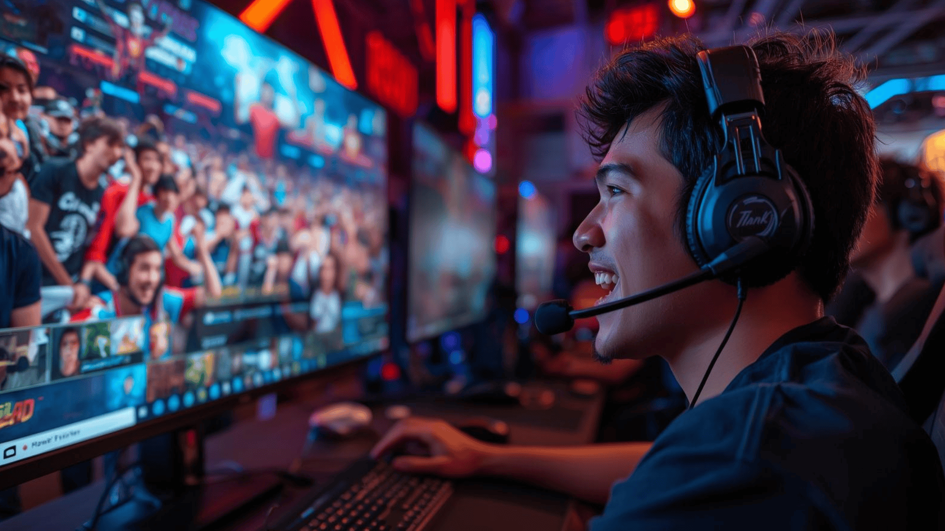 Streamer Indonesia memainkan game yang sedang tren dengan penonton ramai